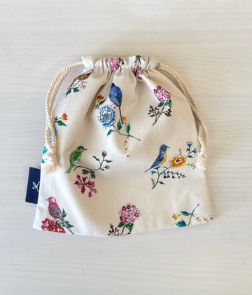 鳥語花香束口袋