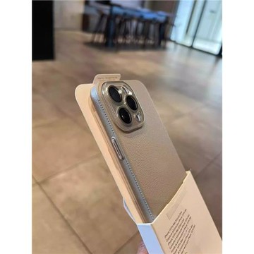 適用蘋果15promax手機殼荔枝紋新款iPhone14全包防摔13男女情侶12超薄磨砂11高級16promax高顏值15保護套硬殼