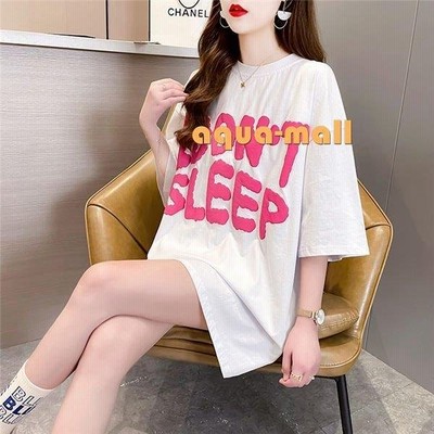 半袖tシャツ レディース ビッグtシャツ 白tシャツ ゆったり カットソー 半そでtシャツ ゆるカットソー 夏服 肌着 リゾート 通販 Lineポイント最大get Lineショッピング