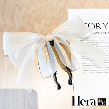 【Hera 赫拉】雪紗大蝴蝶結香蕉夾 L111072004