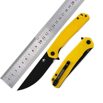 【臺灣出貨】Outdoor Folding Camping Knife 14C28N Steel Blade G10 H