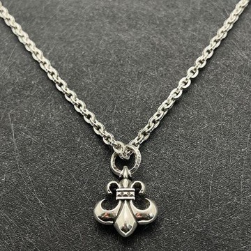 Chasing復古項鏈男士女生小眾童軍花美式獨特高級感吊墜毛衣鏈