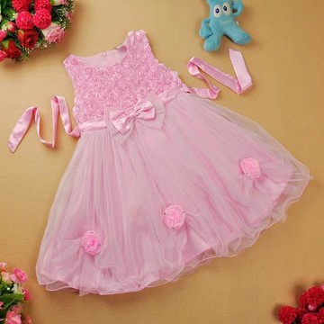 女童裝2025新款公主連衣裙子 花童禮服蓬蓬婚紗裙 六一節目表演服