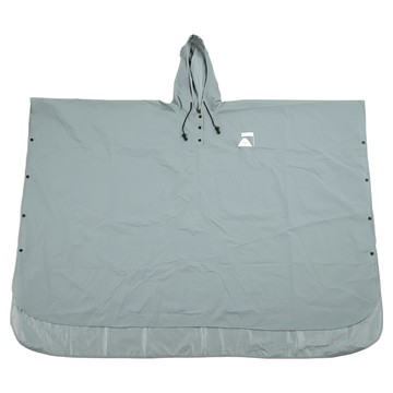 POLeR 兩用斗篷雨衣 100%滌綸附收納袋 防水係數3000  展開105 x 150cm  橄欖綠  1個