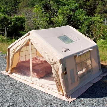 Coody 10.0 棉布充氣帳篷 附防雨罩