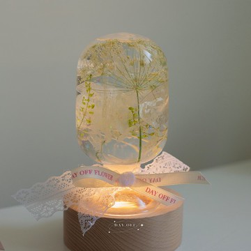 DAY OFF 韓國 浮游花 情人節禮物 玫瑰花 乾燥花  客製化禮物