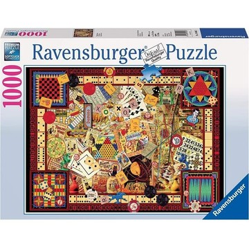 維寶拼圖-復古桌遊(1000P)