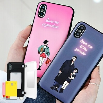 Iphone12miniケース カード収納 スマホケース アイフォン12ミニ ネオン カップル お揃い ペア おじさん 少女 映画風 手帳型 カード入れ 耐衝撃 携帯カバー 韓国 ミラー付き 通販 Lineポイント最大get Lineショッピング