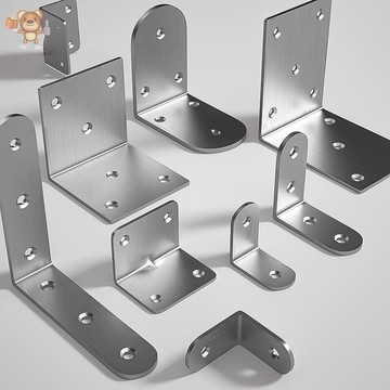 小平角固定件床板牢固轉角器家用支撐架折角平面角直角鐵片加5工