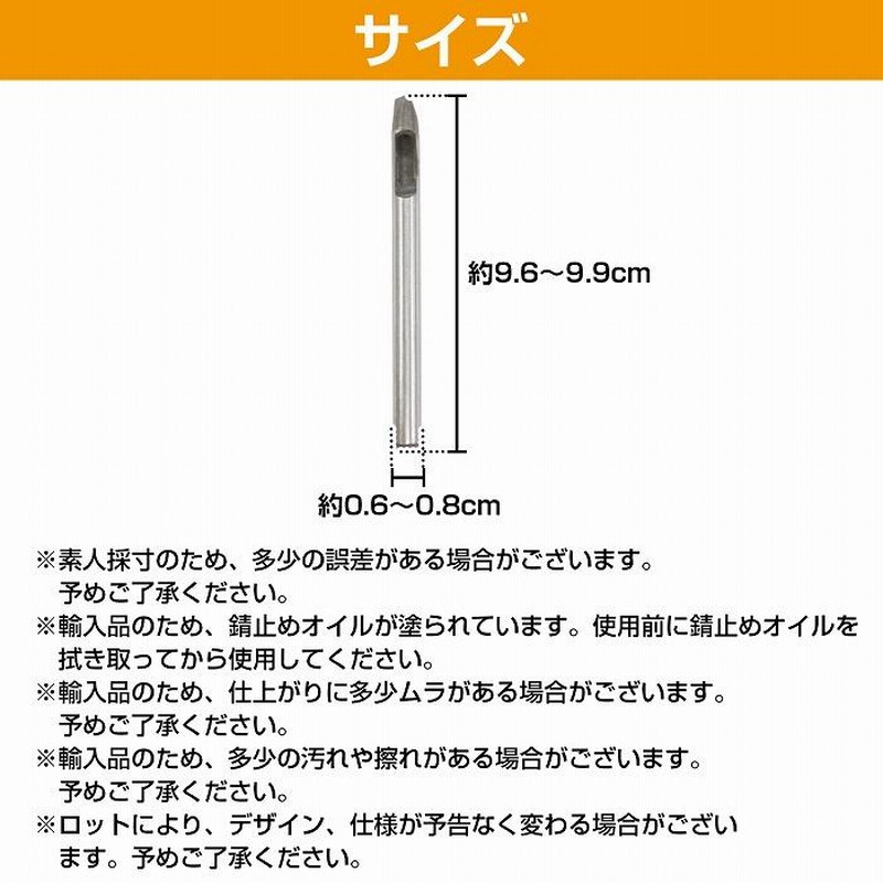 メーカー在庫限り品 GREENCROSS 片面ハトメ 5mm H-5 100個相当