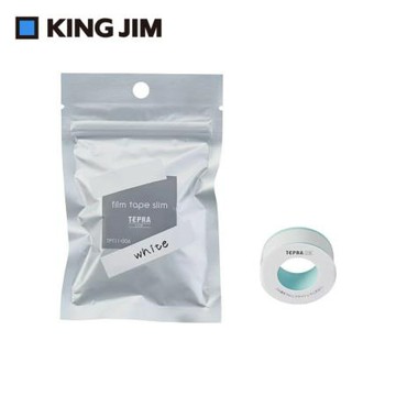 KING JIM TEPRA LITE熱感式標籤薄膜自黏膠帶/TPT11-006/11mm/白色