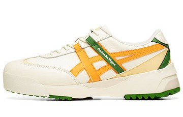 ONITSUKA TIGER DELEGATION EX SHOES CREAM CITRUS GREEN