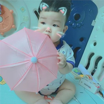 特小號嬰童道具傘迷你小寶寶花邊玩具傘女童公主可愛小洋傘直徑27