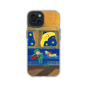 iPhone 15 Clear 透明 - 幾米 Jimmy Liao - 忘記親一下-夜眠