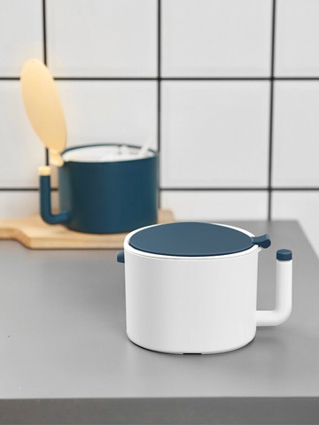 調料盒家用佐料糖味精罐多格收納翻蓋四格一體套裝廚房放鹽調味盒