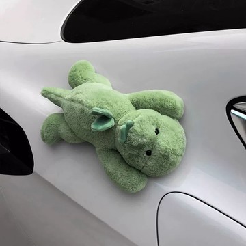 ✨壹灣出貨✨汽車裝飾品小熊汽車尾部掛件車外玩偶公仔後備箱裝飾 機車周邊