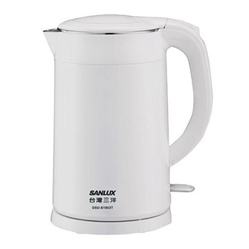 台灣三洋SANLUX1.8升雙層防燙電茶壺/DSU-S1803T/台