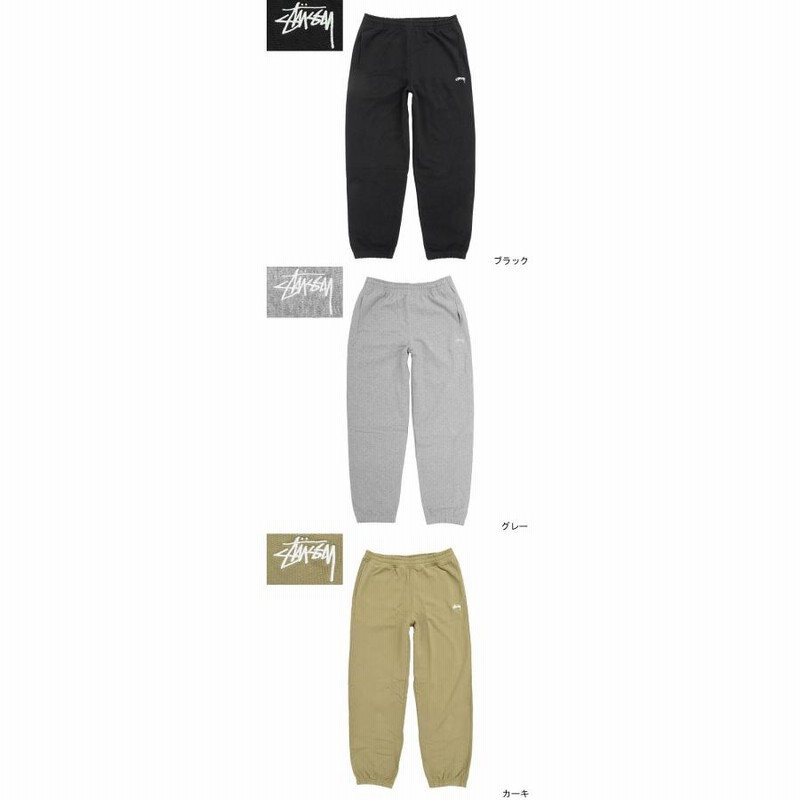 ステューシー パンツ STUSSY メンズ 22FA Stock Logo ( stussy