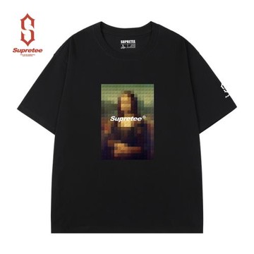 supretee潮牌大碼男裝短袖T恤男潮胖子加肥加大衣服肥佬體恤男士
