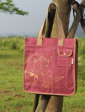 動物提袋(二):犀牛