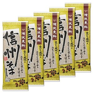 滝沢更科 信州そば 200G×5個