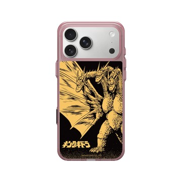 iPhone 17 Pro Max Clear (相機按鈕) 晶醺玫 - 哥吉拉 Godzilla - 王者基多拉