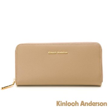 【Kinloch Anderson】Enid 拉鍊長夾-奶茶色