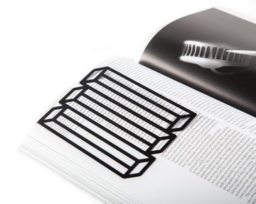 獨特金屬書籤 // 視覺錯覺 // 全球免運