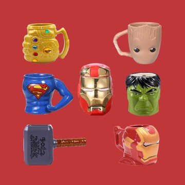 杯子創意個性潮流馬克杯帶蓋勺大容量水杯男高顏值漫威復聯DC陶瓷