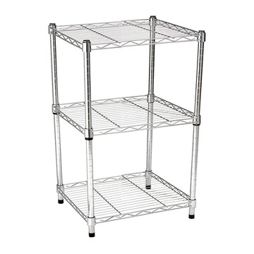 收納中毒 鐵力士置物架 + 移動式滾輪組  450 x 350 x 900mm  3層  單色