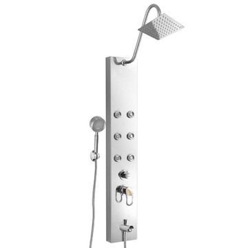 Homeicon SC206C-S不鏽鋼淋浴柱(有下出水口)