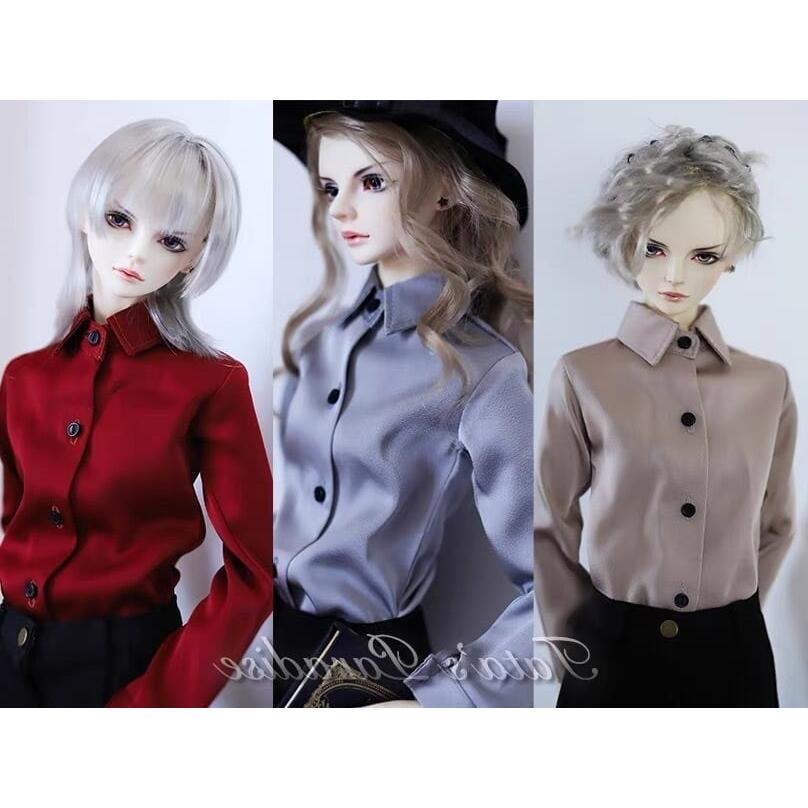 長袖 トップス シャツ 長袖 洋服 服 BJD 球体関節人形