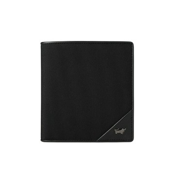 BRAUN BUFFEL 台灣總代理 瑞沃 13卡直立中夾-黑色/BF593-359-BK
