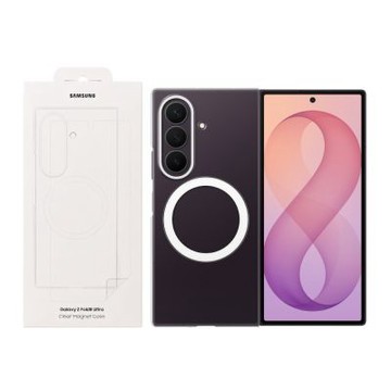 Samsung 三星 Galaxy Z Fold8 Ultra 原廠透明磁吸保護殼 - 附保貼 (EF-CF976)