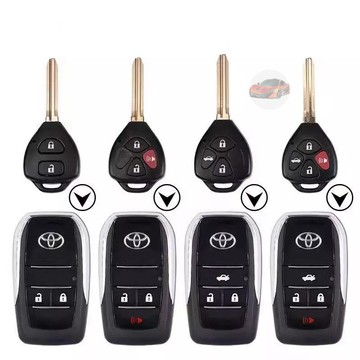 🔥toyota 鑰匙殼 RAV4 鑰匙套 CAMRY ALTIS VIOS WISH YARIS鑰匙 豐田鑰匙套免運