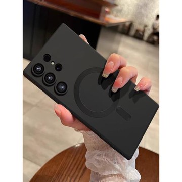 三星s26ultra手機殼磁吸新款25ultra適用GalaxyS24u保護套23+自帶鏡頭膜22+硅膠plus軟殼21u無線充電note20潮