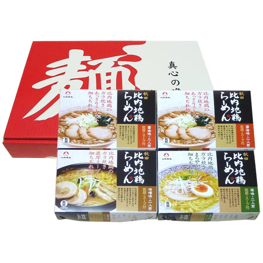 ラーメン 拉麺 らーめん 秋田比内地鶏ラーメン 8食セット