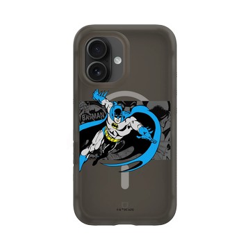 iPhone 16 AirX 本質黑 - Batman 蝙蝠俠 - 復古漫畫插圖