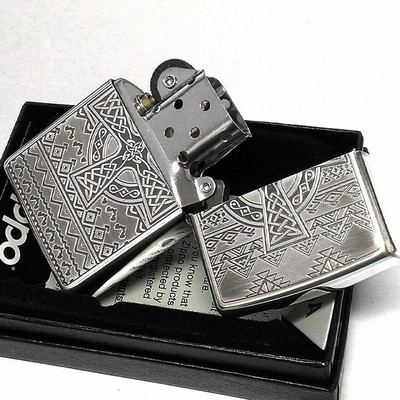 ZIPPO アステカンスカル フェイス ジッポ ライター 骸骨 かっこいい