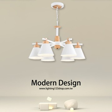 北歐風原木造型吊燈 F08-19-30711