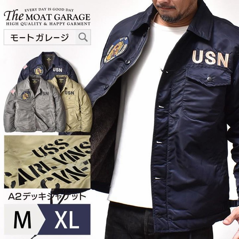美品 60s US NAVY A-2 DECK JACKET 最初期型 三角フラップ 1962