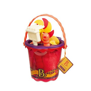 B.Toys  沙趣多多(芒果色) 挖沙 沙灘 玩具 兒童
