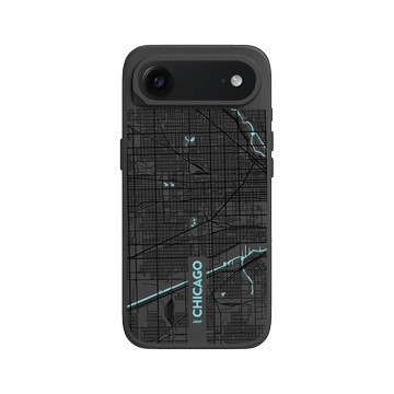iPhone Air SolidX 黑 - JOCR - Chicago (Black Logo)