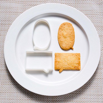 語音氣球（餅乾切割器，餅乾類型）