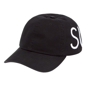 Supreme Spread 6-Panel 'Black White'
