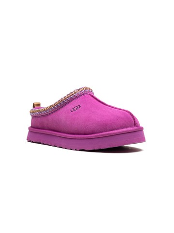 UGG Kids - Tazz "Pink Braid" slippers - kids - Polyethylene vinyl acetate (PEVA)/TENCEL™/Recycled Wool/Recycled Wool/TENCEL™/Suede - 6 Kids