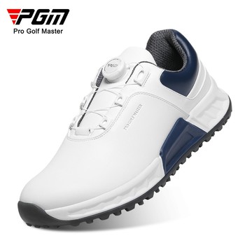 PGM 新款男士高爾夫球鞋 XZ432 | 緩震回彈 旋鈕鞋帶 全防水設計