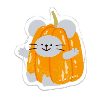 【插畫家聯名】Mandie南瓜小鼠MagSafe氣囊支架
