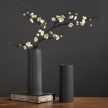 景德鎮陶瓷干花花瓶現代時尚小清新餐桌花器客廳家居飾品擺件包郵