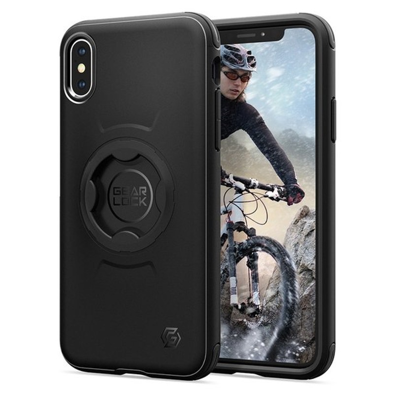 Spigen シュピゲン Gearlock Cf101 Iphone Xs X Bike Mount Case 057cs バイクマウントケース ブラック サイクリング 通販 Lineポイント最大get Lineショッピング